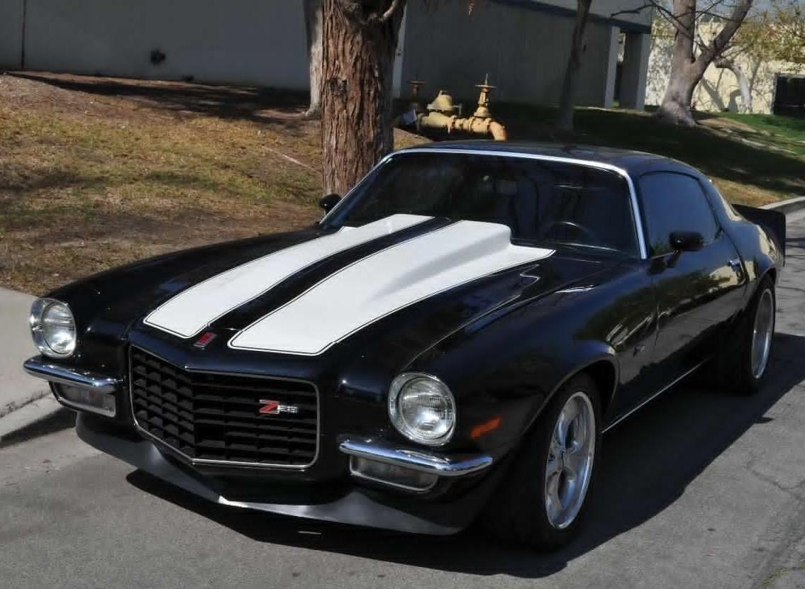 1973 chevrolet camaro z28 split bumper