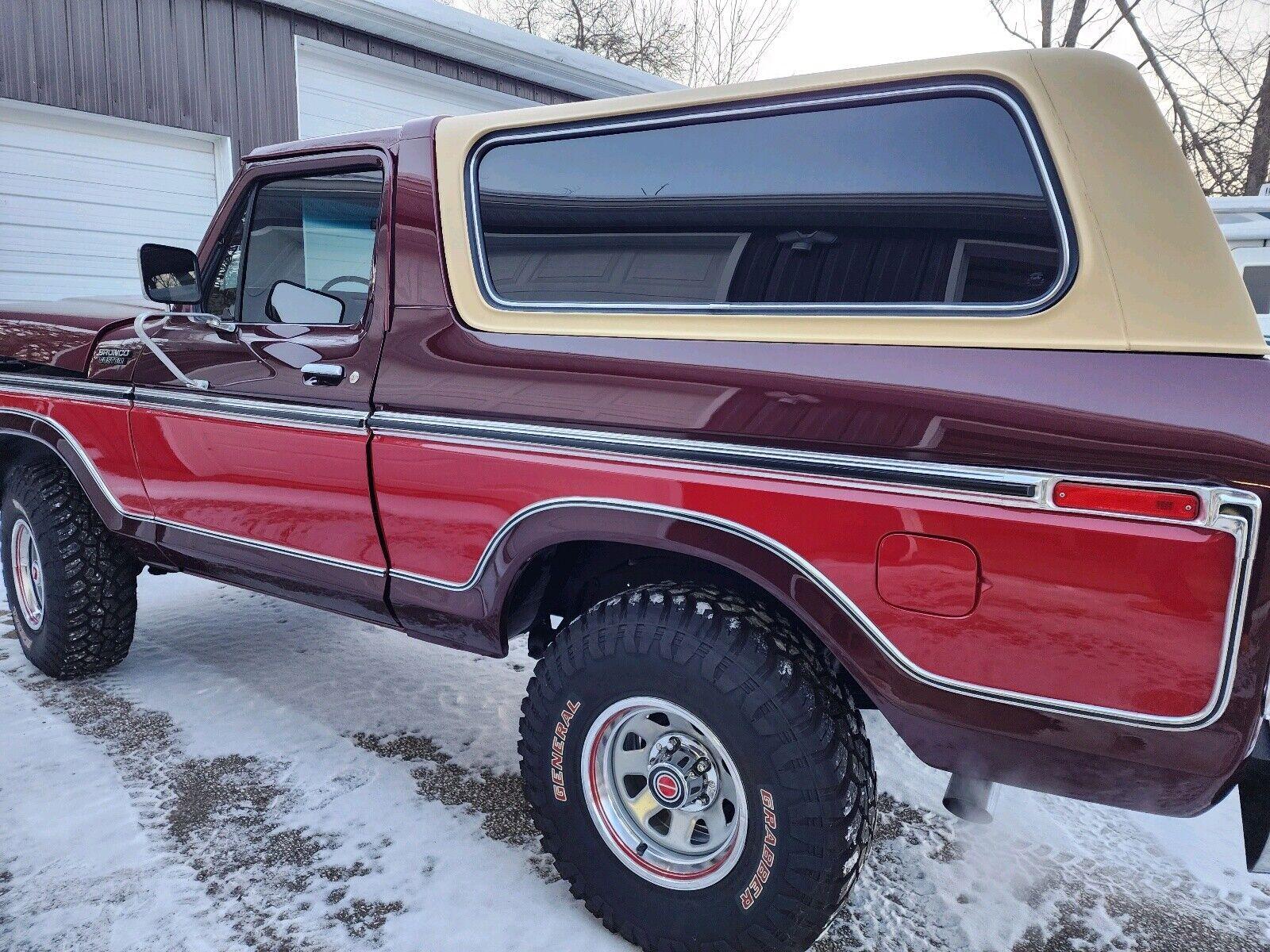 1979 ford bronco custom complete restoration with only 50 test miles