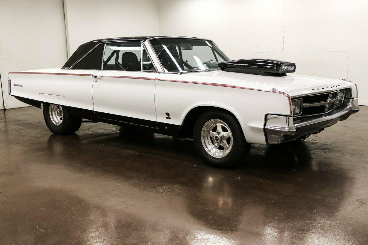 1965 chrysler 300 l 40057 miles white coupe 500ci stroker 727 torqueflite auto
