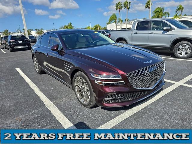 2021 genesis g80 2.5t rwd
