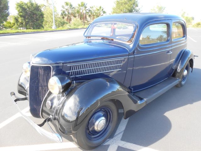 1936 ford model 68 tudor humpback sedan...california native no-rust