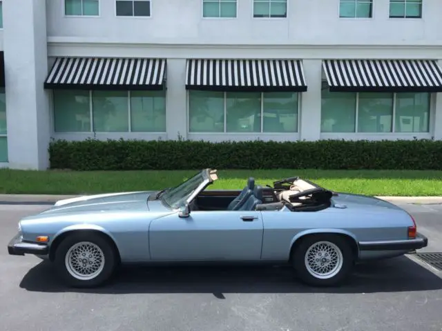 1990 xjs v12 convertible low miles garage kept fl showroom condition no reserve