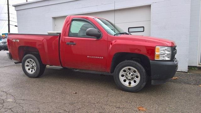 2011 chevrolet silverado 1500 work truck 4x4 work truck 2dr regular cab 6.5 ft. sb for sale in charleston, west virginia