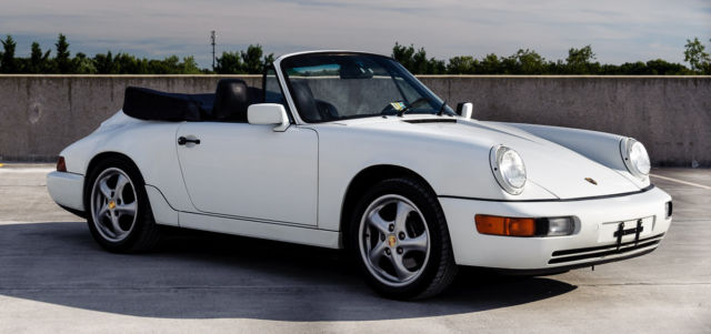 1990 porsche 911/964 carrera 2 cabriolet