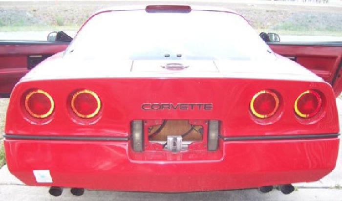 1987 red corvette/54k miles/lowest nada value in fort myers, fl