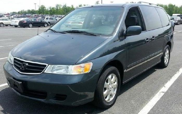 2004 honda odyssey ex mini passenger van 5-door 3.5l gray 8 passenger mpg in kirkwood, ny