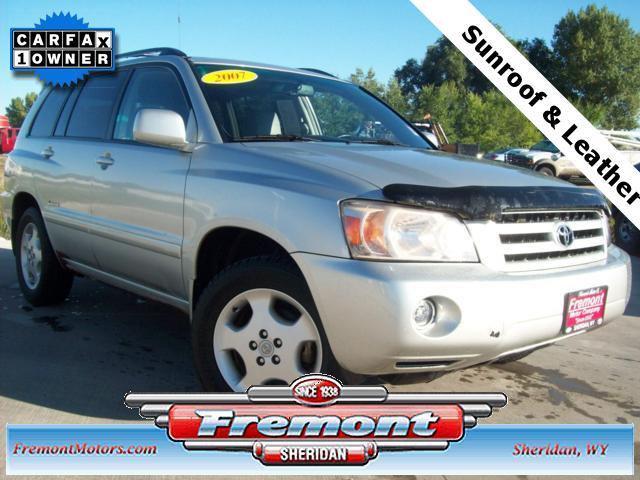 2007 toyota highlander limited for sale in sheridan, wyoming
