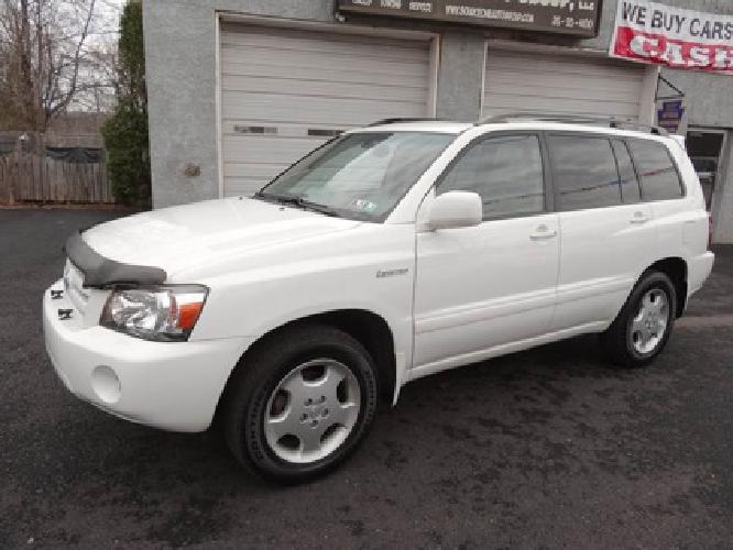 2004 toyota highlander limited v6 4wd suv in schwenksville, pa