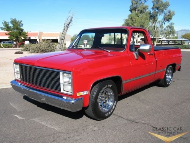 1984 chevrolet c-10 silverado short box pick up - body off restored - must see!!