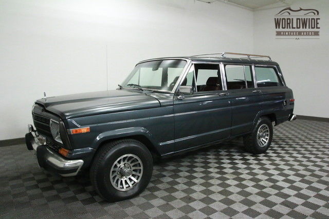 1989 jeep grand wagoneer v8! a/c. custom paint! roof rack!
