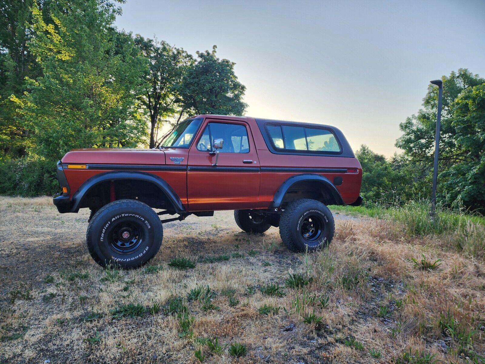 1978 ford bronco 5 8l v8 automatic engine bronco