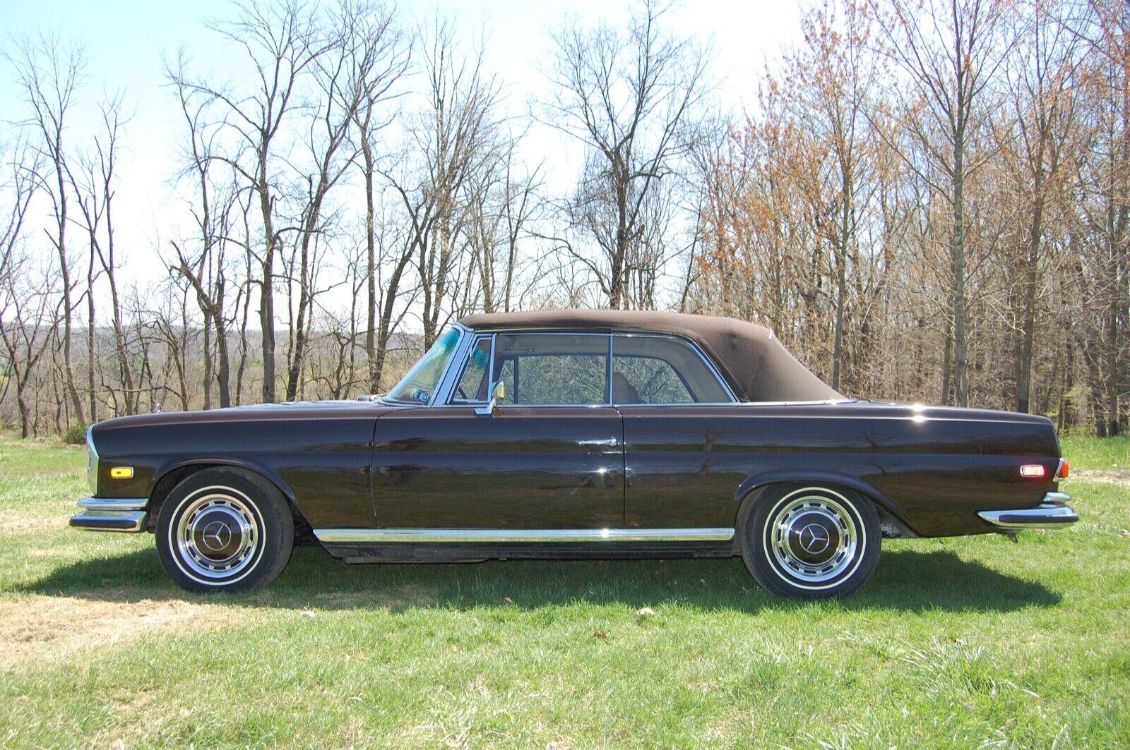 1971 mercedes benz 280se 3 5l v8 body type convertible