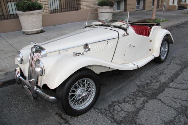 1955 mg tf 1500 - lhd - restored - beautiful! see video