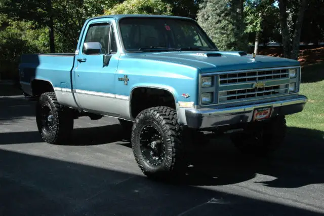 1986 chevrolet k1500 4x4 silverado short bed lifted off road no rust muscle rare
