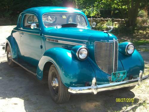 1938 chrysler royal coupe - almost original for sale in barre, vermont