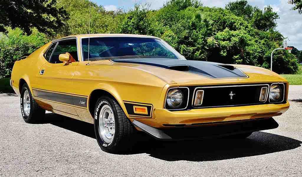 1973 ford mustang mach 1 351 v8 very original car