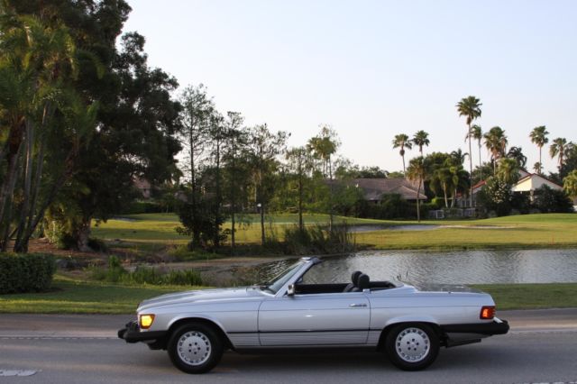 mercedes-benz 380sl convertible clean title