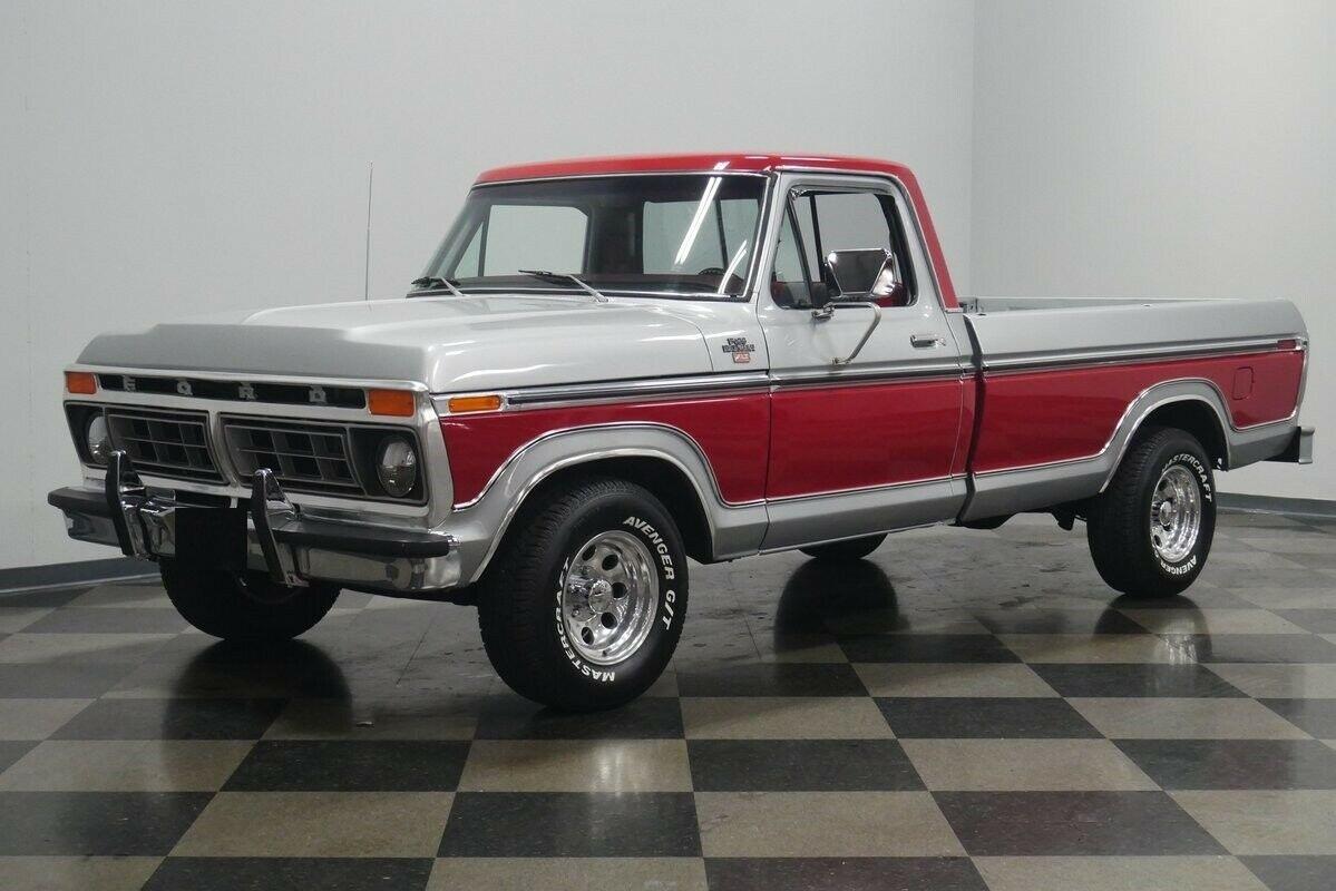 1977 ford f 100 ranger xlt small block stroker motor 57472 miles