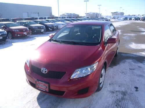 2009 toyota corolla 4dr sedan for sale in grand forks, north dakota