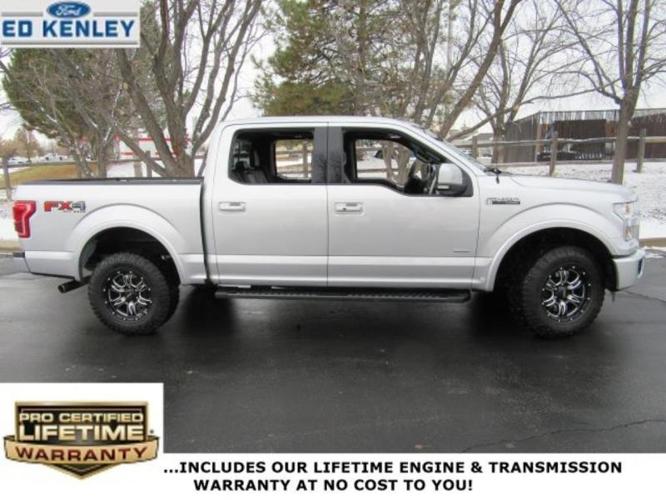2015 ford f-150 lariat 4x4 lariat 4dr supercrew 5.5 ft. sb for sale in layton, utah