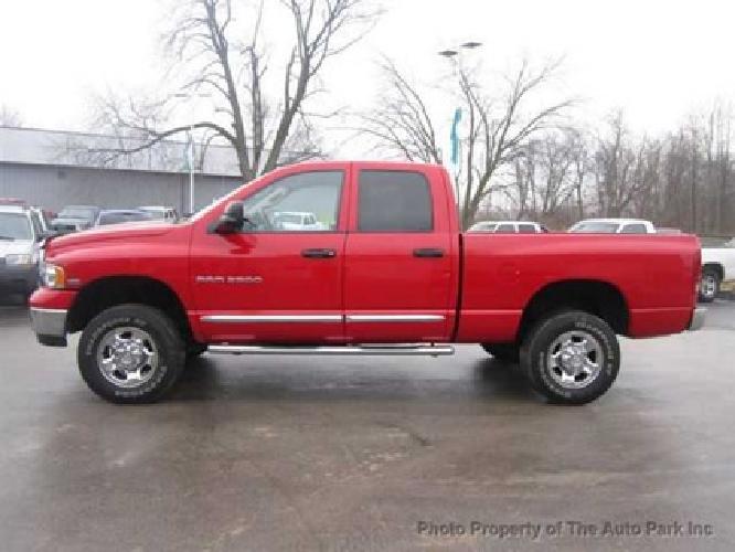 used 2004 dodge ram 2500 slt 4x4 truck, 77,630 miles in plymouth, in