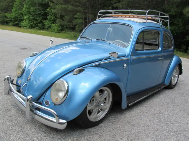beautiful rag top, fresh engine, driver restored and ready for the road!