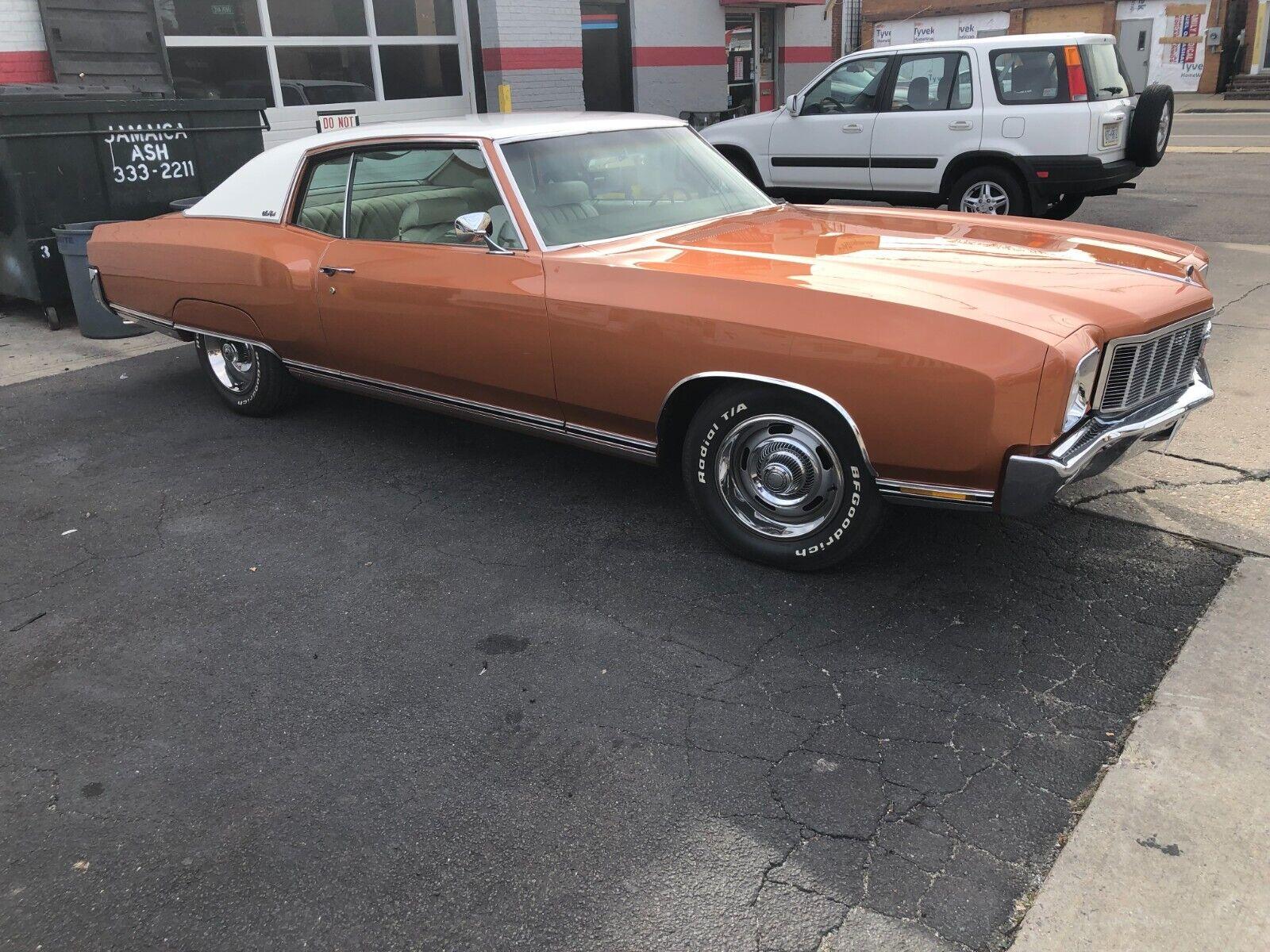 1971 chevrolet monte carlo 60101 miles