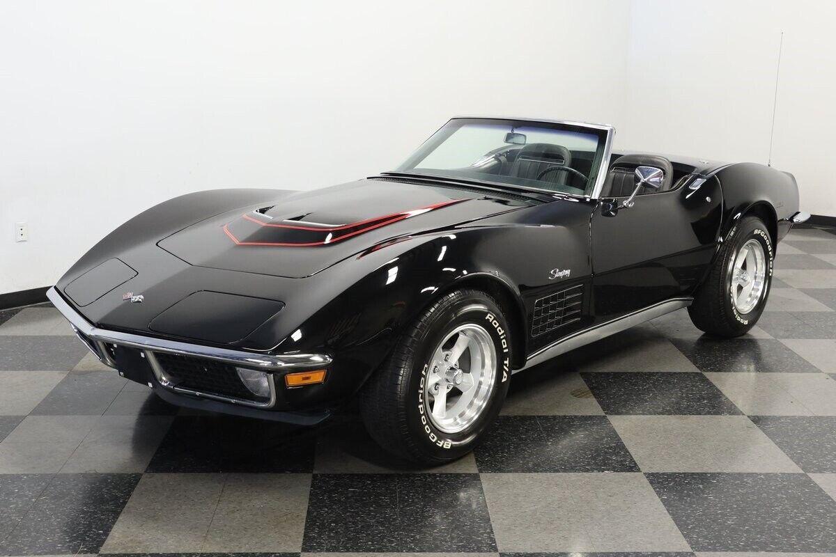 1971 chevrolet corvette convertible 355 v8 76110 miles