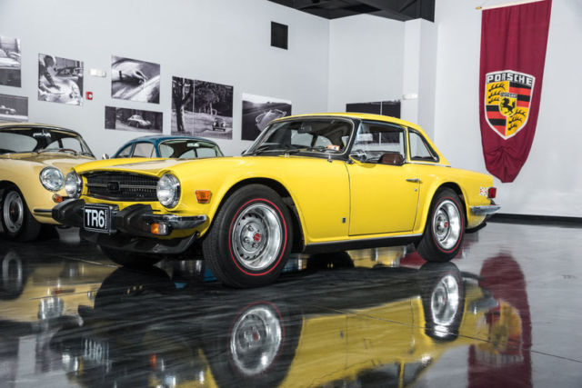 1975 triumph tr6 roadster – only 7,064 original miles