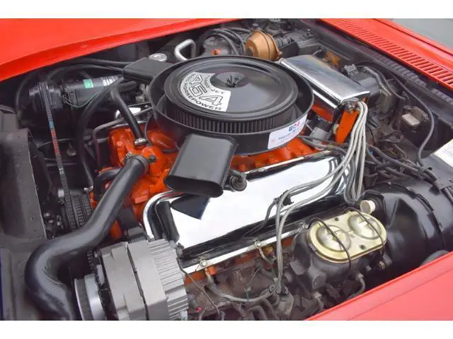 1971 chevrolet corvette - big block, factory a/c, auto, free domestic shipping!