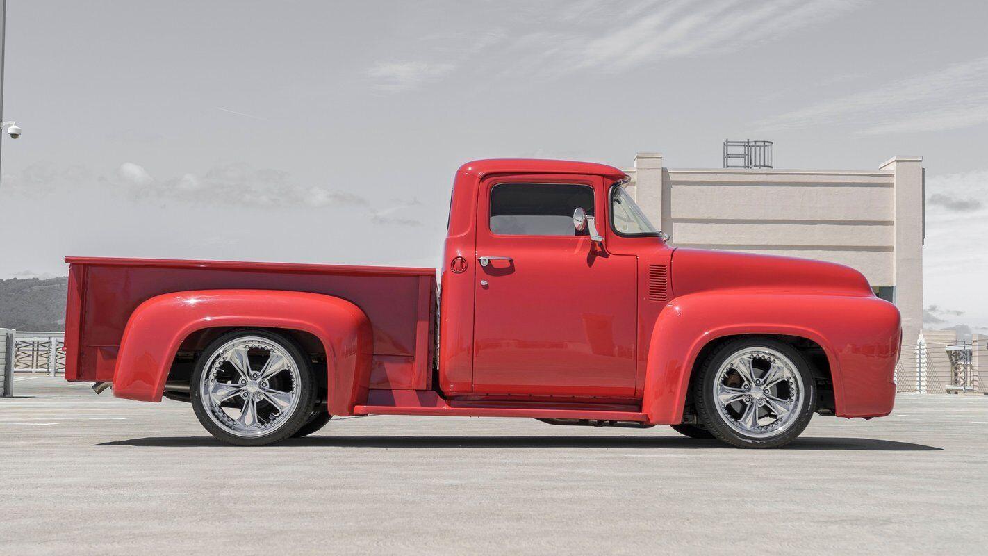 1956 ford pickup ls engine stereo bluetooth ac