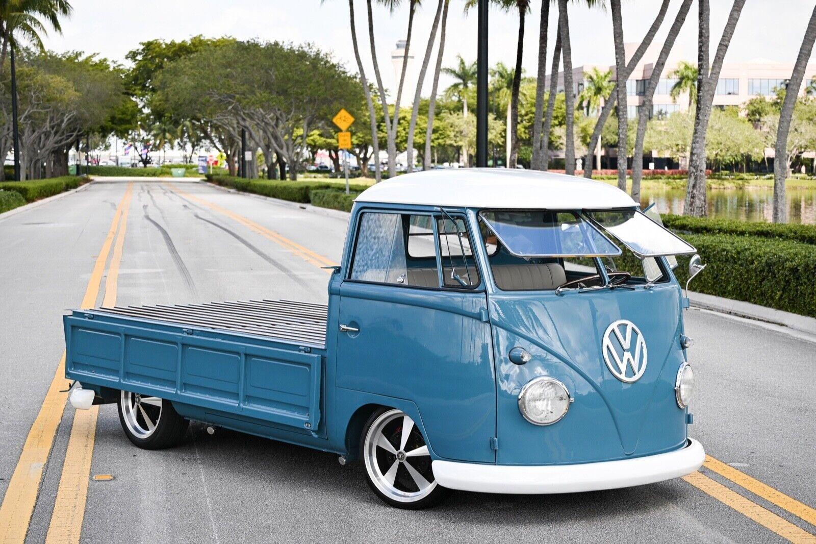 1960 volkswagen pickup t1 single cab fully restored and improved