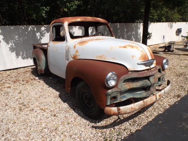 1954 chevy deluxe 5 window p/u swb cool patina