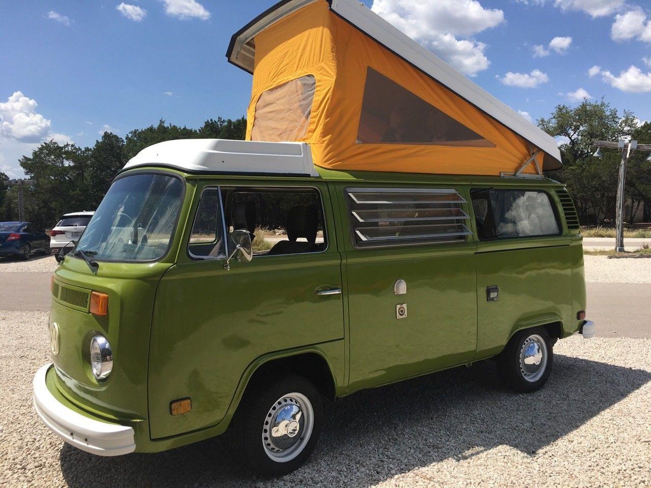 1976 volkswagen busvanagon westfalia camper rebuilt