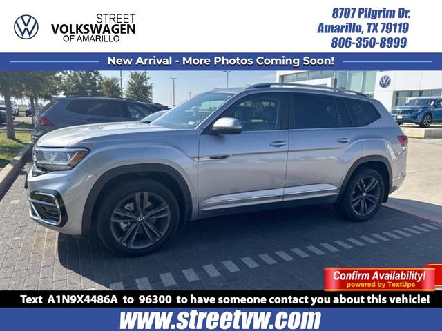2022 volkswagen atlas 3.6 v6 sel r-line