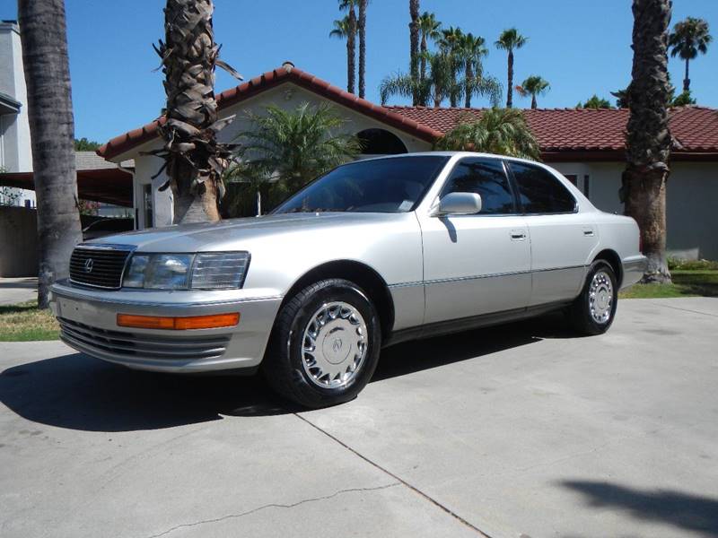 1990 lexus ls 400 1 owner 85k just did major service 7k at dealer car fax cert