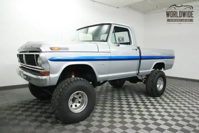 1972 silver xlt ranger custom restored 390 v8!