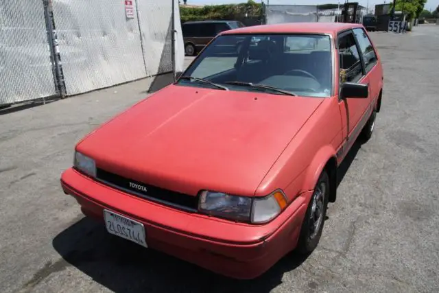1988 toyota corolla fx automatic 4 cylinder no reserve