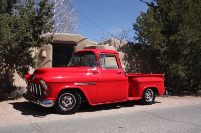1955 chevrolet 3100 truck 454 enigne & a/c, fully restored, ford gmc 56 57 58 59