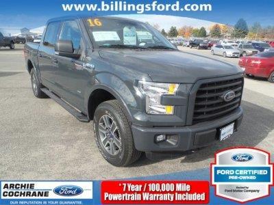2016 ford f-150 xlt 4x4 xlt 4dr supercrew 5.5 ft. sb for sale in billings, montana