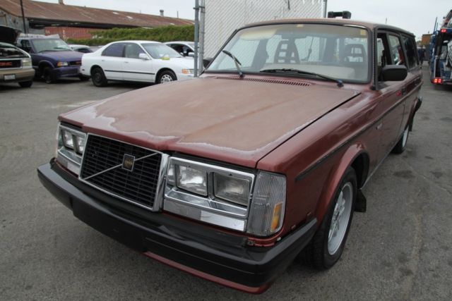 1985 volvo 240 gl turbo manual 4 cylinder no reserve