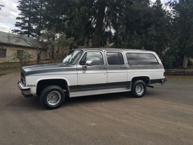 1990 chevrolet v1500 suburban silverado rust free worldwide no reserve 136k mi