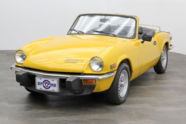 1977 triumph spitfire 1500 ~ beautiful original condition