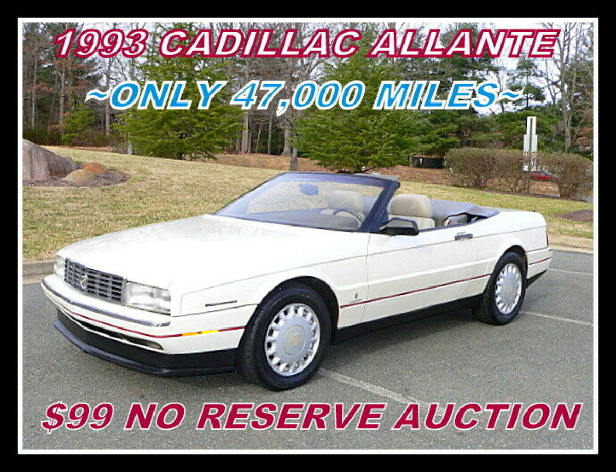 1993 - every option! only 47,000 original miles! super nice! $99 no reserve!