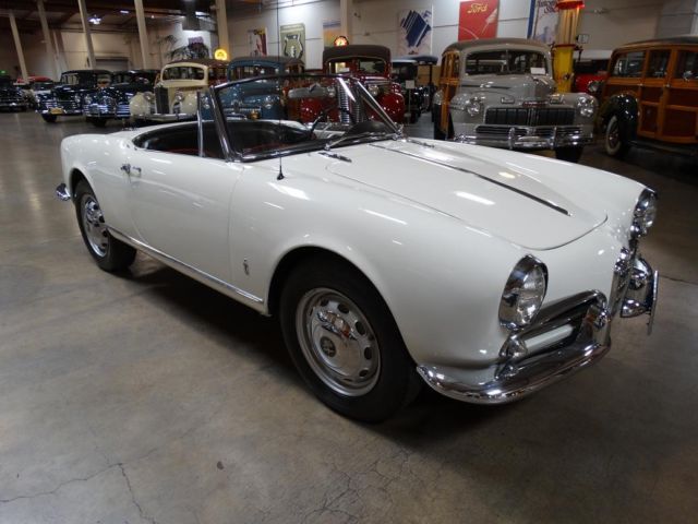 1962 alfa romeo giulietta spider california car