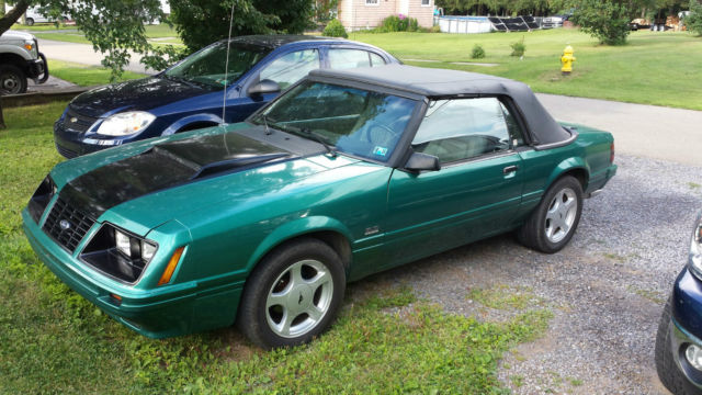 84 mustang convertible