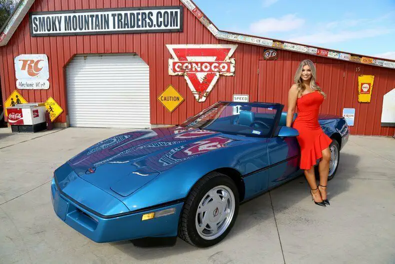 1988 chevrolet corvette convertible 80k original miles top flite award 350 v8 ac