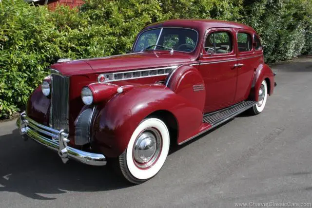 1940 packard super 8 160 sedan. restored. nice! see video test drive