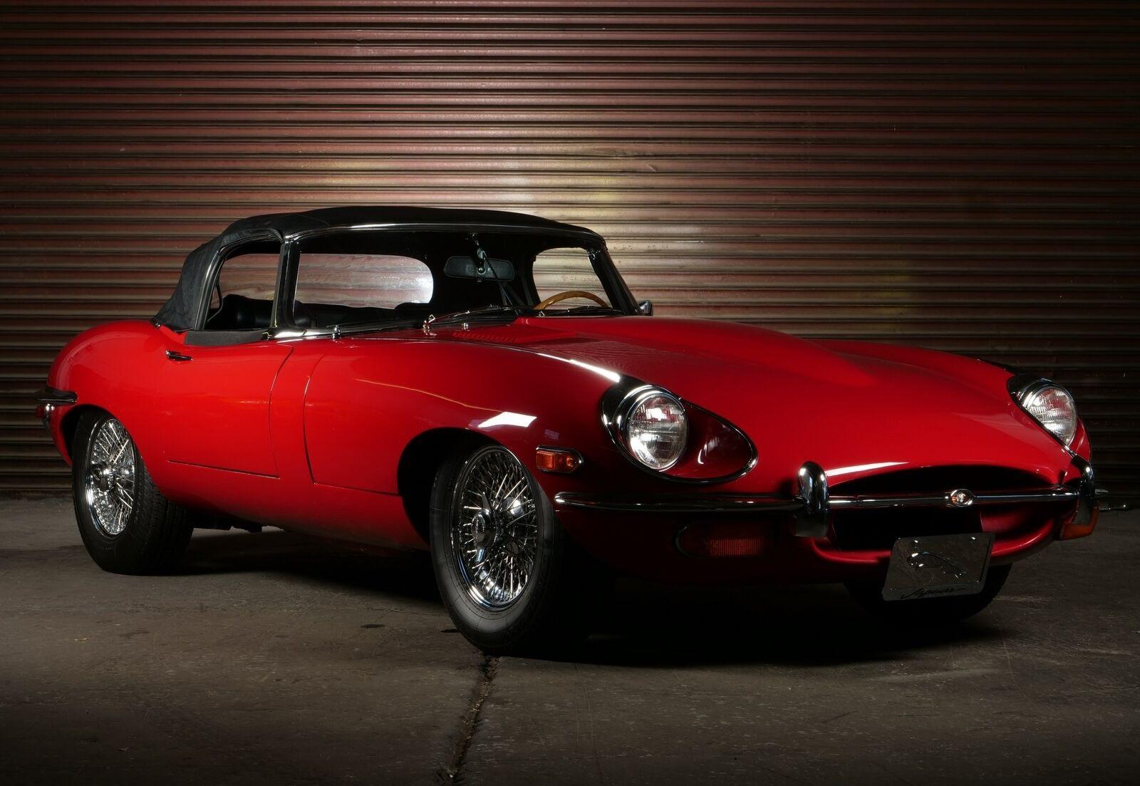 1969 jaguar xk ii e-type red very good condition