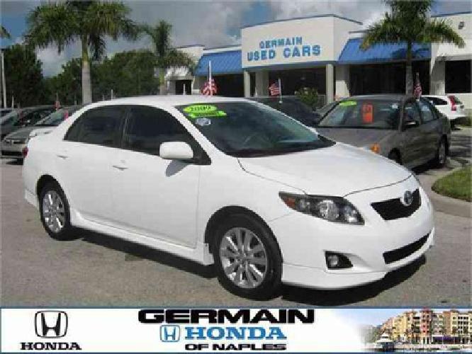 used 2009 toyota corolla /s/le/xle sedan, 28,707 miles in naples, fl